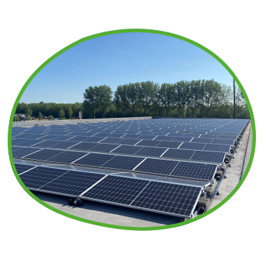 Photovoltaikanlage auf dem Dach