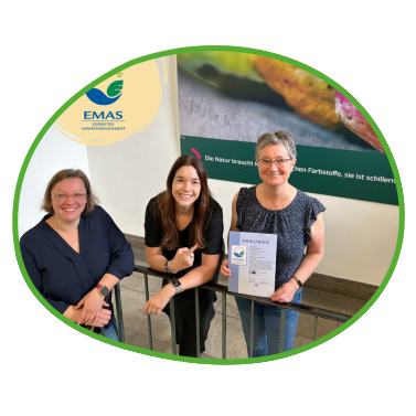 Gruppenfoto Zertifizierung EMAS