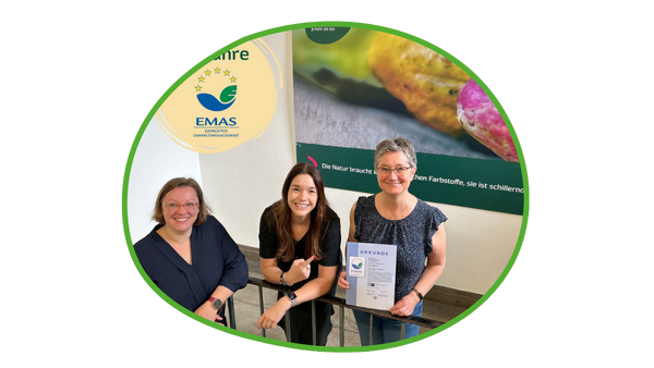 Gruppenfoto Zertifizierungn EMAS