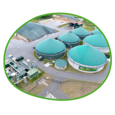 Biogas Anlage für landwirtschaftliche Betriebe